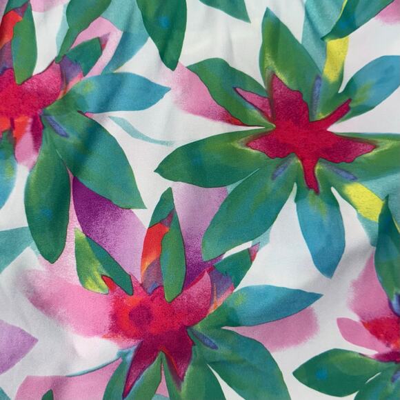 NWT Alex Marie Tropic Floral Tie Skirted Bikini Bottom Size 14 - Picture 11 of 14